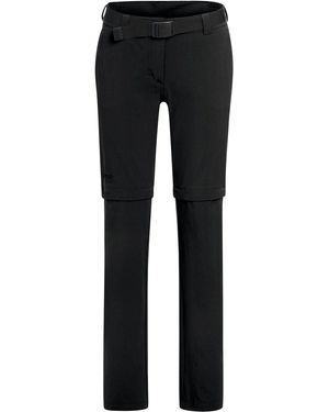 Maier Sports Trekkinghose Nata 2 Da-Zip Off Hose el. - Schwarz
