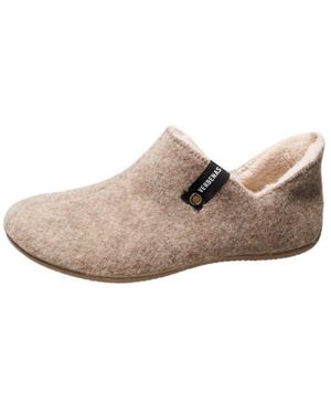 Verbenas Yoi Picos Pet Tone Hausschuh Hüttenschuh, Homeslipper, Wohlfühlschuh Mit Logo-Schriftzug - Schwarz