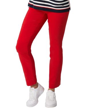 SteHmann Stretch-Hose Ina-800-14060 Schlupfhose - Rot