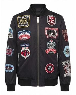 Philipp Plein Blouson Bomberjacke - Schwarz