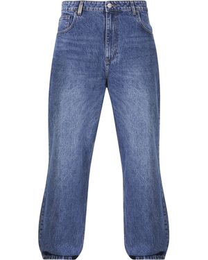 2Y Studios Bequeme Studios 2Y Adrik Basic Baggy Jeans - Blau