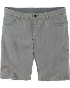 John Devin Chinoshorts regular-fit 5-Pocket Chino-Shorts aus elastischer Baumwoll-Qualität - Grau