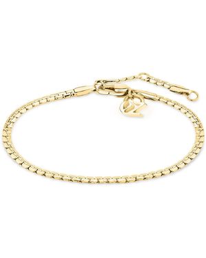Echtzeit Armband Schmuck Geschenk Edelstahl Armkette The Sleek One - Mettallic