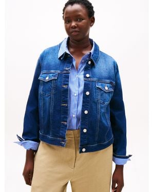 Tommy Hilfiger Jeansjacke CRV DNM NEW DOREEN SLIM JACKET - Blau
