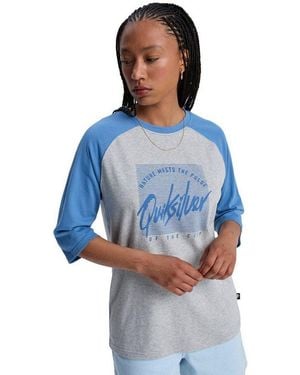 Quiksilver Shirttop Bridge End - Blau