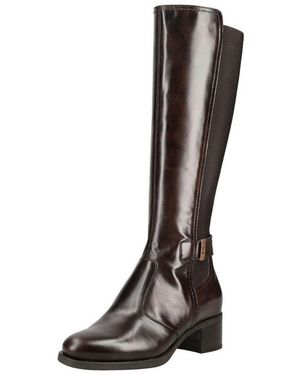 Nero Giardini Stiefel Leder/Textil Stiefel - Schwarz