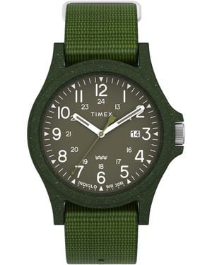Timex Quarzuhr Reclaim Ocean, (1-tlg., a set – not applicable to this product), Quarz-Analog - Grün