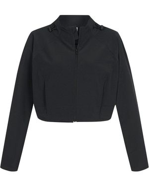 GYMSHARK Trainingsjacke KK Twins Woven - Schwarz