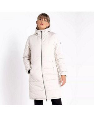 Dare 2b Winterjacke Winter-Steppjacke Reputable Ii (Wattierte Jacke, Wasserdicht) Weiss - Natur