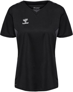 Hummel T-Shirt AUTHENTIC PL Trikot Kurzarm-Trikots Polyester - Schwarz