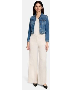 Vera Mont Jeansjacke Damen Mit Waschung - Blau