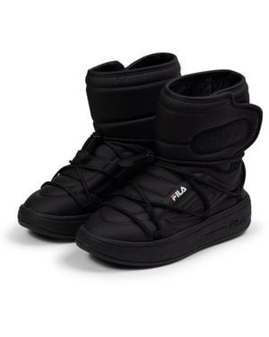 Fila Superbubble Boot Wmn Winterboots Winterstiefel, Winterschuhe, Schlupfboots, Snowboots, Gefüttert - Schwarz