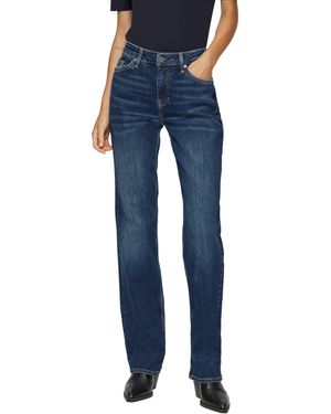 S.oliver Straight-Jeans KAROLIN im Five-Pocket Style - Blau