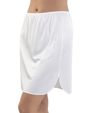 NINA VON C Unterrock Halbrock Länge 50 cm Elegance (Stück, 1-tlg) - Weiß