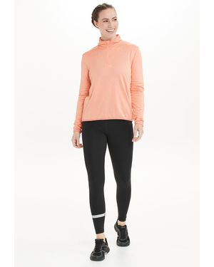 Endurance Langarmshirt VIRONIC W Waffle mit atmungsaktiver Eigenschaft - Pink