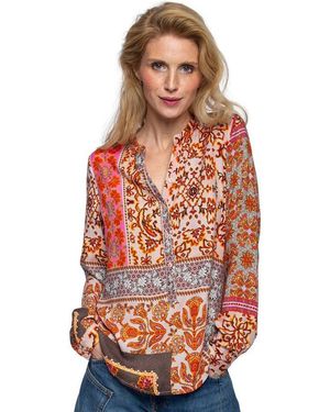 Emily Van Den Bergh Schlupfbluse Damenbluse 9138-920 - Rot