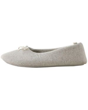 Next Ballerina-Hausschuhe Hausschuh - Grau