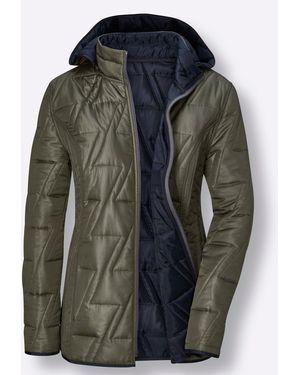 Sieh an! Allwetterjacke Wendejacke - Blau