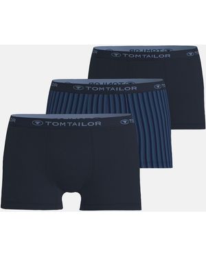 Tom Tailor Hipster (3er Pack) - Blau