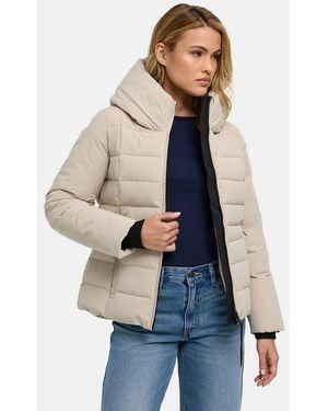 Navahoo Outdoorjacke Stepptänzchen Xiv Warme Damen Steppjacke Mit Kapuze - Blau