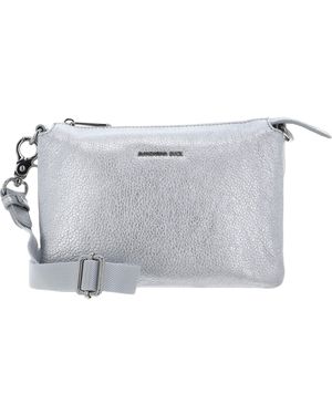 Mandarina Duck Umhängetasche Triple Pochette, aus echtem Kalbsleder - Schwarz