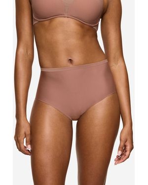 Triumph Maxislip Red Label Shape Smart Hoher , Taillenslip, High Waist Slip - Braun