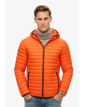 Superdry Steppjacke HOODED FUJI LITE JACKET - Orange