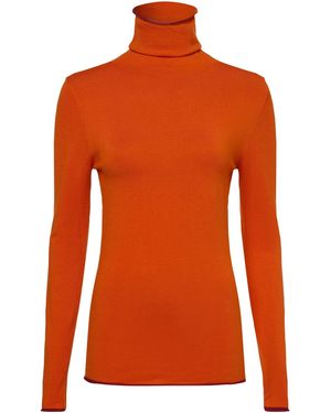 Marie Lund Strickpullover - Orange