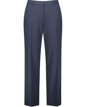Samoon Stoffhose - Blau