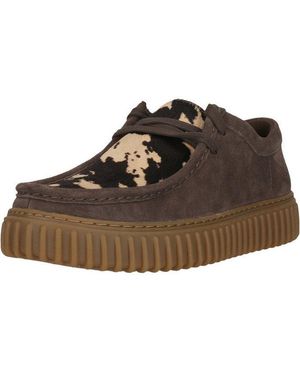 Clarks Torhill Low Mokassin Mit Profilierter Laufsohle - Braun