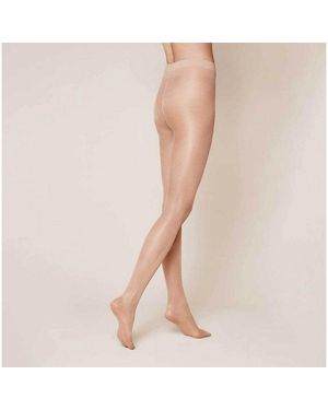 KUNERT Strumpfhose Satin Look 20 20 Den (1 St) Luxuriös Glänzende Strumpfhose - Blau