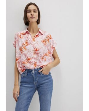 Mavi Kurzarmbluse SHORT SLEEVE SHIRT Bluse Kurzarm - Blau