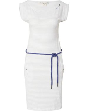 Ragwear Jerseykleid TAGG (1-tlg) Plain/ohne Details - Weiß