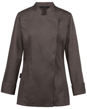 Greiff Kochjacke Gastro-Moda Cuisine Damen Kochjacke Regular-Fit Taupe Xxl - Grau