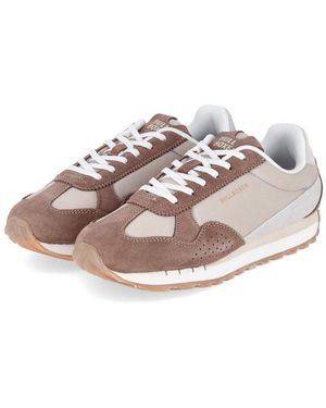 Bullboxer Sneaker Low 6Qq0390101 3100 Damen Leder & Textil Sneaker - Schwarz