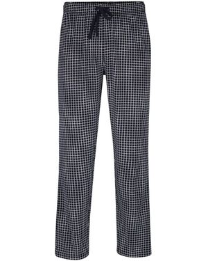 Ceceba Pyjamahose Long Pants mit seitlichen Einschubtaschen - Blau