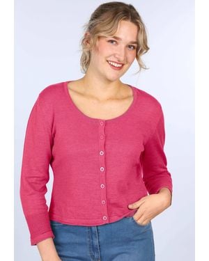 Deerberg Strickjacke Lisella - Pink