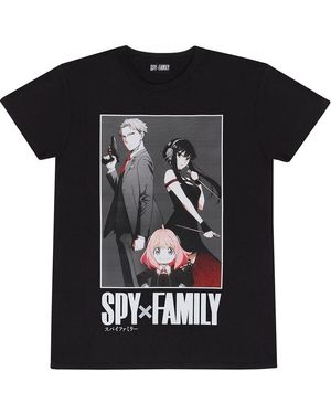 Spy X Family T-Shirt - Schwarz