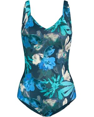 Triumph Badeanzug Summer Fleur - Blau
