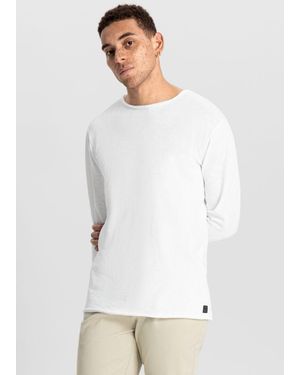 Dstrezzed Langarmshirt - Weiß