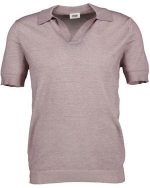 DRYKORN Strickpullover Strick Poloshirt Braian - Pink