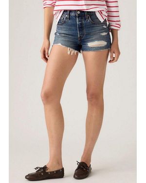 Levi's Shorts 501 Original Short Sommerhose 501 Collection - Blau