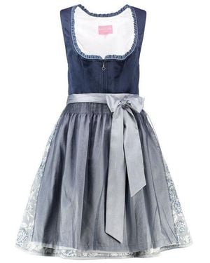 Krüger Madl Dirndl - Blau