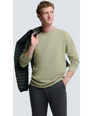 No Excess Langarm-T-Shirt - Grün