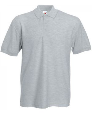Fruit Of The Loom 65/35 Heavy Piqué Poloshirt - Grau