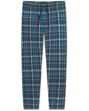 Schiesser Pyjamahose Mix Relax schlaf-hose pyjama schlafmode - Blau
