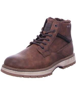 Tom Tailor Schnürboots Mit Tex-Membran - Braun