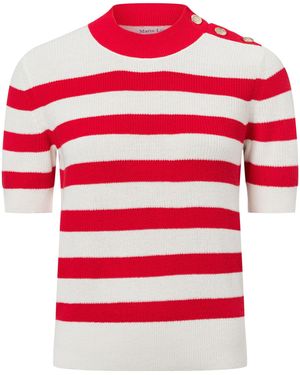 Marie Lund Strickpullover - Rot