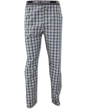 carlo colucci Homewearhose Cavuoto - Blau