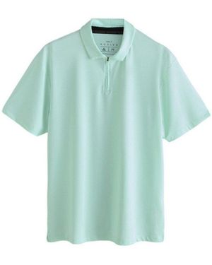 Next Poloshirt Active Golf Training-Poloshirt Mit Struktur (1-Tlg) - Grün